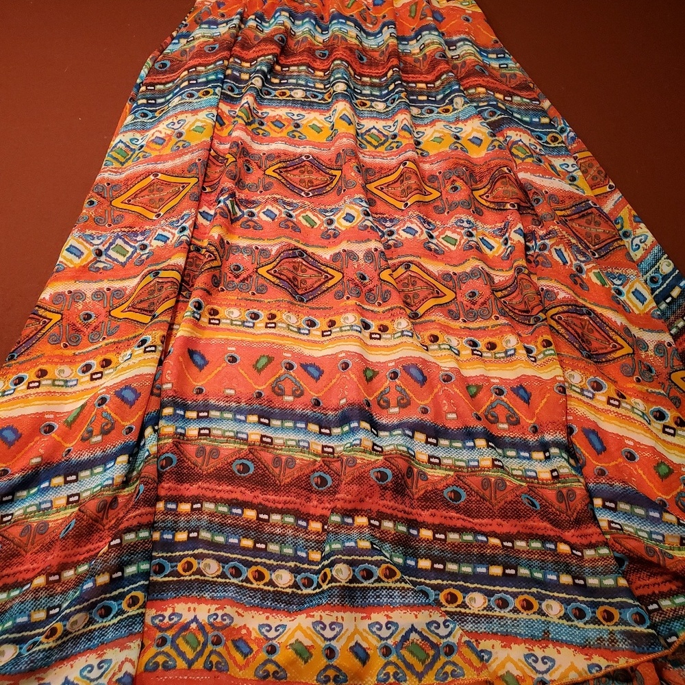 Lularoe multi-color maxi skirt